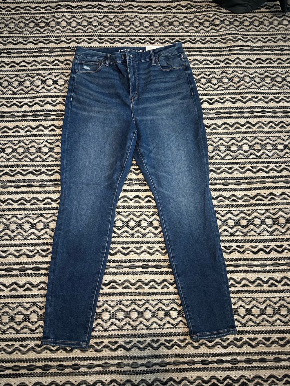 American Eagle Outfitters Indigo High-Rise Skinny Jeans
